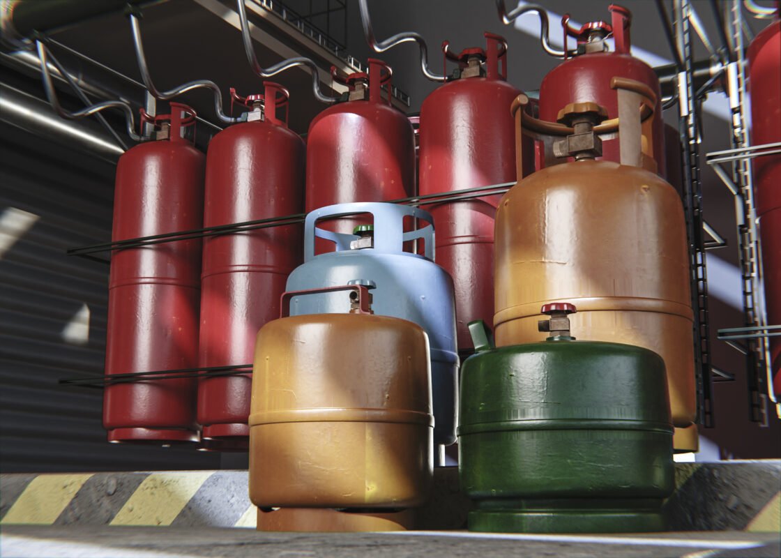 Muchos Gases Se Transportan En Recipientes De Alta Presión